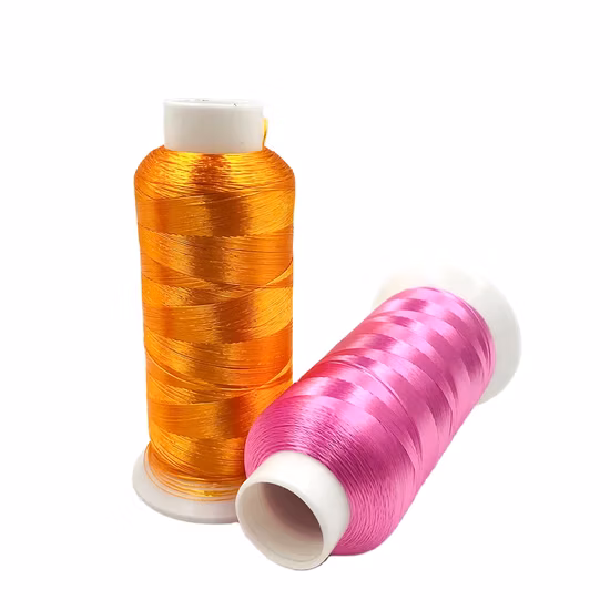 Fil à broder 100% rayonne 120d/2, 5000m, approvisionnement d'usine, vente en gros